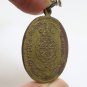 LP KOON MAGIC MONK BLESS 2003 COIN MULTIPLY MONEY RICH THAI KORAT AMULET PENDANT