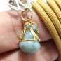 MAGIC STONE GOURD CALABASH CHINESE AMULET BLESSED GAMBLE RICH PENDANT NECKLACE 2