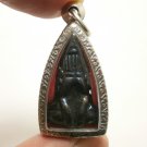 PIDTAWAN YANT YOONG CLOSE EYES EARS ANUS THAI BUDDHA MAGIC METAL AMULET PENDANT
