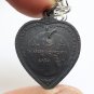 LP KASEM KHEMAKOH 2517 COIN BLESSED 1974 LUCKY SUCCESS THAI BUDDHA HEART AMULET