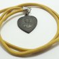 LP KASEM KHEMAKOH 2517 COIN BLESSED 1974 LUCKY SUCCESS THAI BUDDHA HEART AMULET