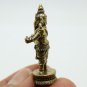 LORD GANESHA MINI AMULET GOD OF SUCCESS WISDOM GANESH TINY STATUE HINDU FIGURINE