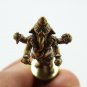 LORD GANESHA MINI AMULET GOD OF SUCCESS WISDOM GANESH TINY STATUE HINDU FIGURINE