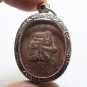GUANYIN BACK BUDDHA BLESSED IN 1975 GODDESS OF MERCY KUAN QUAN IM LUCKY PENDANT