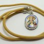 LORD VISHNU THE PRESERVER GOD DEITY HINDU MIRACLE AMULET FUJII KAZE OM PENDANT