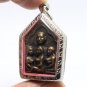 PHRA KHUNPAEN HOLD 3 LADIES THAI LOVE APPEAL AMULET MAGIC YANT TALISMAN PENDANT