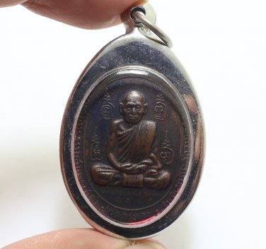 LP SUD MAGIC COIN BLESSED 1973 MAGIC YANT AMULET STRONG LIFE PROTECTION PENDANT