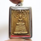 PHRA SOMDEJ NAKPROK JAO KHUN NOR 1970 THAI HEALING AMULET PENDANT SUCCESS LUCKY