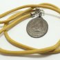 LP TOH OVAL COIN BLESSED IN 1975 THAI PRADOOCHIMPLEE AMULET PENDANT LUCKY CHARM