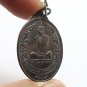 LP TOH OVAL COIN BLESSED IN 1975 THAI PRADOOCHIMPLEE AMULET PENDANT LUCKY CHARM
