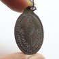 LP TOH OVAL COIN BLESSED IN 1975 THAI PRADOOCHIMPLEE AMULET PENDANT LUCKY CHARM