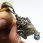 LORD GANESHA HEAD TIBET PENDANT HINDU GOD OF SUCCESS WISDOM GANESH TIBETAN CHARM