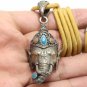 LORD GANESHA HEAD TIBET PENDANT HINDU GOD OF SUCCESS WISDOM GANESH TIBETAN CHARM