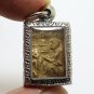 SMALL PHRA SOMDEJ RAKANG BLESS 1962 BACK AJAN TOH TEACH KING RAMA5 THAI AMULET 4