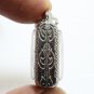 SMALL PHRA SOMDEJ RAKANG BLESS 1962 BACK AJAN TOH TEACH KING RAMA5 THAI AMULET 4