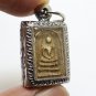 SMALL PHRA SOMDEJ RAKANG BLESS 1962 BACK AJAN TOH TEACH KING RAMA5 THAI AMULET 4