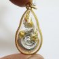 NAGA PHAYA NAK SNAKE BLUE CRYSTAL PENDANT BLESSED AMULET LUCKY CHARM LOCKET GIFT