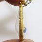 NAGA PHAYA NAK SNAKE BLUE CRYSTAL PENDANT BLESSED AMULET LUCKY CHARM LOCKET GIFT