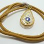 NAGA PHAYA NAK SNAKE BLUE CRYSTAL PENDANT BLESSED AMULET LUCKY CHARM LOCKET GIFT