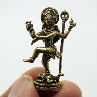 NATARAJA MINI AMULET NATARAJ GOD SHIVA DANCE MAHADEV MAHADEVA HINDU SIVA CHARM
