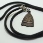 LP MOOK COIN 1st BATCH BLESSED 1996 CHUMPHON AMULET PENDANT REAL THAI LUCKY YANT
