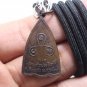 LP MOOK COIN 1st BATCH BLESSED 1996 CHUMPHON AMULET PENDANT REAL THAI LUCKY YANT