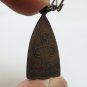 LP MOOK COIN 1st BATCH BLESSED 1996 CHUMPHON AMULET PENDANT REAL THAI LUCKY YANT