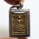 SMALL PHRA SOMDEJ RAKANG BLESS 1962 BACK AJAN TOH TEACH KING RAMA5 THAI AMULET 6