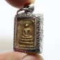 SMALL PHRA SOMDEJ RAKANG BLESS 1962 BACK AJAN TOH TEACH KING RAMA5 THAI AMULET 6