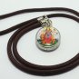 MAA DURGA KALI KALIKA UMA DEVI GODDESS SHAKTI HINDU BLESS OM LOCKET LION PENDANT