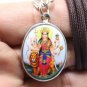 MAA DURGA KALI KALIKA UMA DEVI GODDESS SHAKTI HINDU BLESS OM LOCKET LION PENDANT