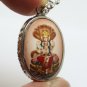 LORD VISHNU THE PRESERVER GOD DEITY HINDU MIRACLE 1980s PENDANT NECKLACE LOCKET