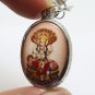 LORD VISHNU THE PRESERVER GOD DEITY HINDU MIRACLE 1980s PENDANT NECKLACE LOCKET