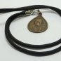 LP KOON RED CROSS BATCH BLESS 1993 BUDDHA COIN THAI KORAT AMULET HEALING PENDANT