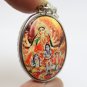 SUPREME GODDESS DURGA BIG PENDANT MOTHER OF TRIDEV SHIVA VISHNU BRAHMA OM LOCKET