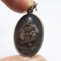 LP KOON COIN BLESSED IN 1993 THAI REAL BUDDHA AMULET MONEY MULTIPLY 2536 PENDANT