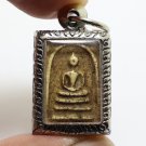 SMALL PHRA SOMDEJ RAKANG BLESS 1962 BACK AJAN TOH TEACH KING RAMA5 THAI AMULET 8