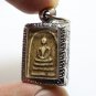 SMALL PHRA SOMDEJ RAKANG BLESS 1962 BACK AJAN TOH TEACH KING RAMA5 THAI AMULET 8