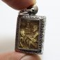 SMALL PHRA SOMDEJ RAKANG BLESS 1962 BACK AJAN TOH TEACH KING RAMA5 THAI AMULET 8