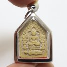 LP TIM BLESS 1971 KHUNPAEN PRAI KUMAN THAI BUDDHA MAGIC TAKRUT AMULET PENDANT 2