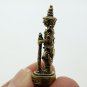 THAO WESSUWAN THAI MINI STATUE TINY AMULET YAK ASURA WEALTHY KING GOOD LUCK RICH