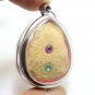 LP TIM PIDTA 1974 CLOSE EYES LORD BUDDHA THAI PROTECTION AMULET MIRACLE PENDANT