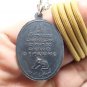 LP PERN TIGER COIN BLESSED 1976 PENDANT MUAY THAI STRONG MAGIC PROTECTION CHARM