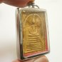 PHRA SOMDEJ BACK PIDTA LP PHU BLESSED 1922 THAI RARE AMULET (2) MIRACLE RICH WIN