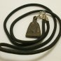 LP PHROM BELL COIN BLESSED IN 1973 MIRACLE MAGIC YANT THAI BUDDHA AMULET PENDANT