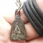 LP PHROM BELL COIN BLESSED IN 1973 MIRACLE MAGIC YANT THAI BUDDHA AMULET PENDANT