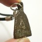 LP PHROM BELL COIN BLESSED IN 1973 MIRACLE MAGIC YANT THAI BUDDHA AMULET PENDANT