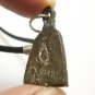 LP PHROM BELL COIN BLESSED IN 1973 MIRACLE MAGIC YANT THAI BUDDHA AMULET PENDANT