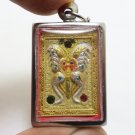 SMALL THEP JAMLANG KRUBA KRITSANA MAGIC BUTTERFLY SALIKA THAI AMULET PENDANT 2
