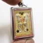 SMALL THEP JAMLANG KRUBA KRITSANA MAGIC BUTTERFLY SALIKA THAI AMULET PENDANT 2